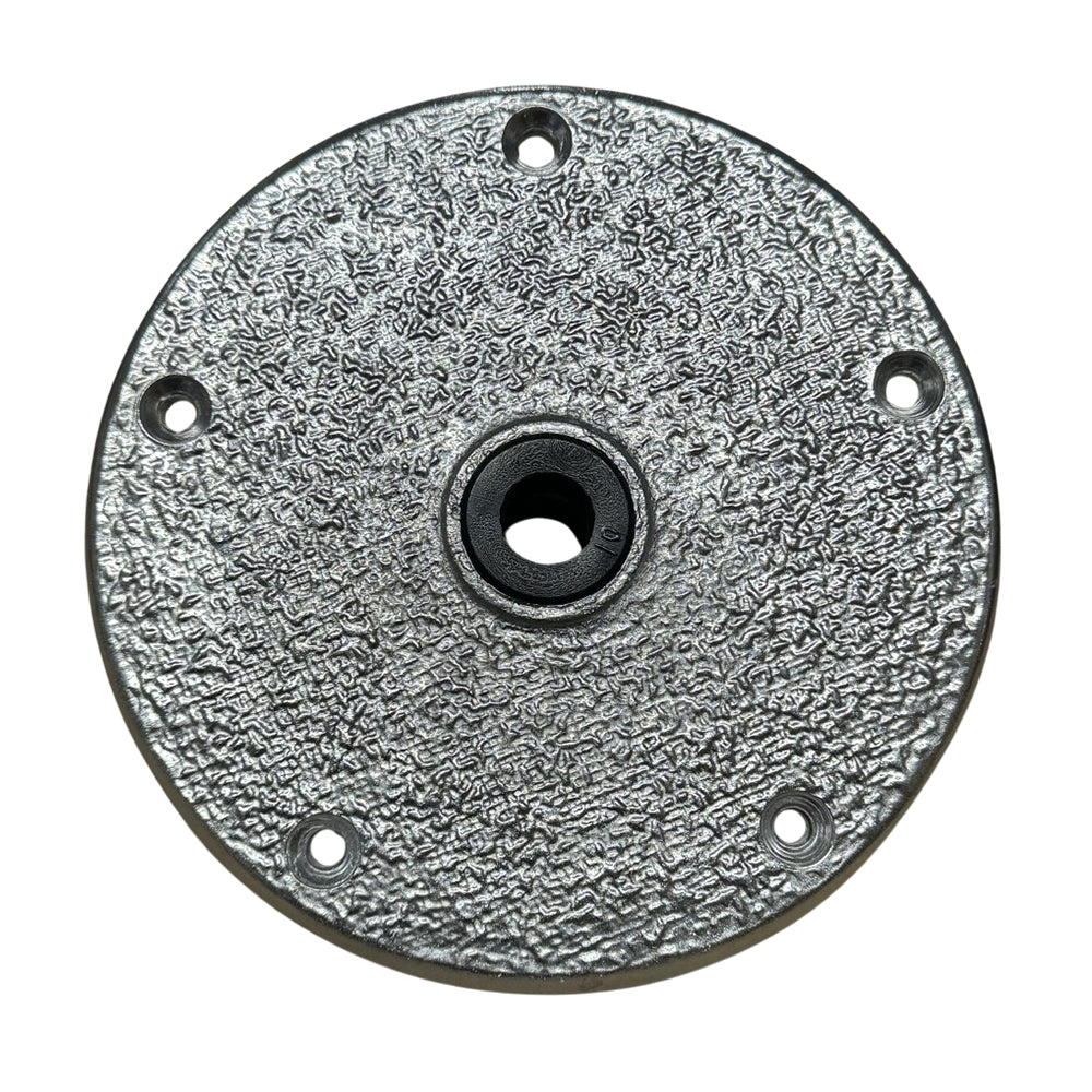 #501BR  8" Bolt In Round-Flush Pedestal Base