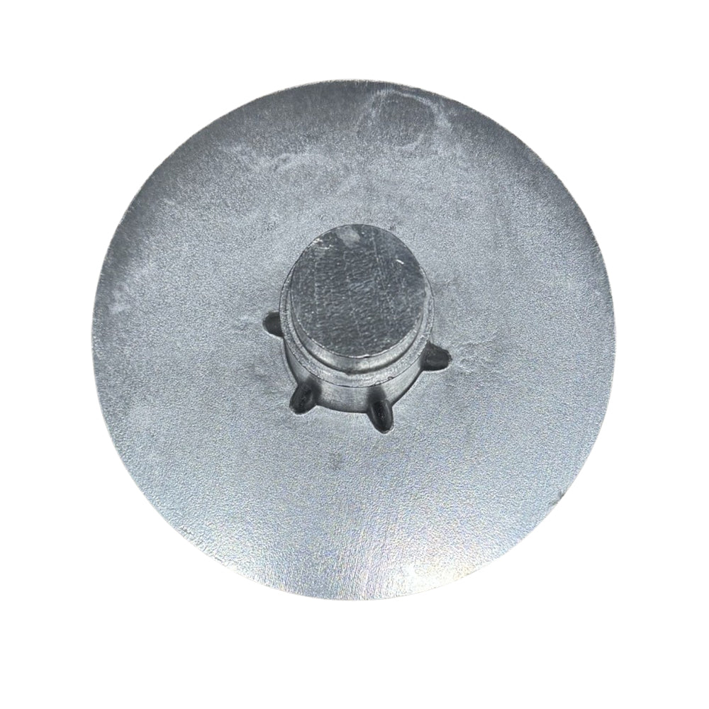 #501WWT  8" Round Weld In Water Tight Pedestal Base