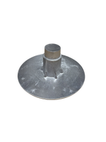 #501WWT  8" Round Weld In Water Tight Pedestal Base