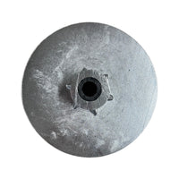 #501WST  8" Weld In Cut Short Round-Flush Pedestal Base