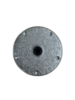 #501WST  8" Weld In Cut Short Round-Flush Pedestal Base