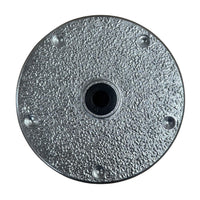 #501WST  8" Weld In Cut Short Round-Flush Pedestal Base