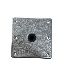 #502BR 7" Square Bolt In Pedestal Base