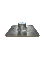 #502 BST 7" Square Bolt In Pedestal Base Cut Short