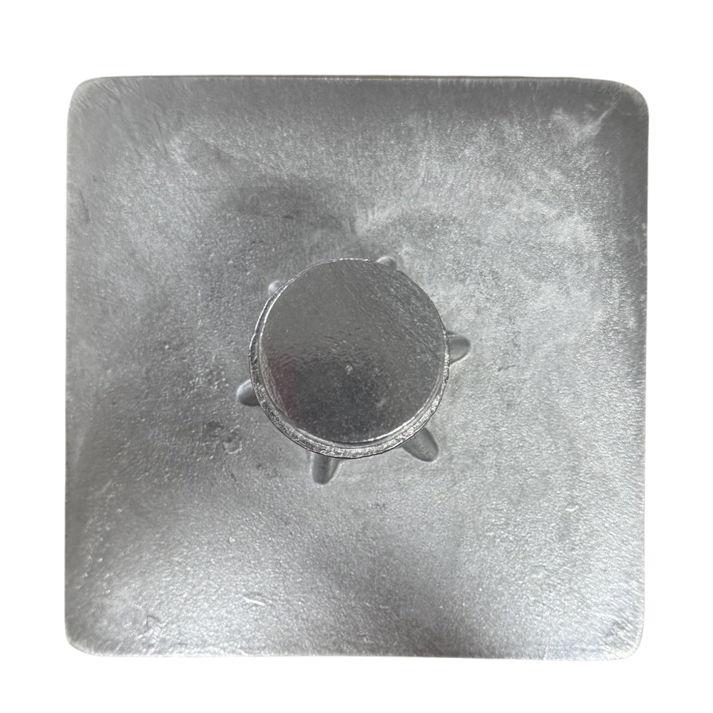 #502WWT 7" Square Weld In Water Tight Pedestal Base