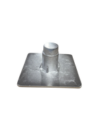 #502WWT 7" Square Weld In Water Tight Pedestal Base