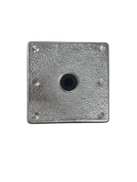 #502WWT 7" Square Weld In Water Tight Pedestal Base