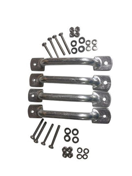 Four #102 Predrilled Handles with Mounting Hardware