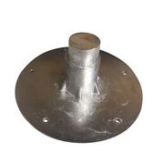 #501BWT  8" Bolt In Round Water Tight Pedestal Base