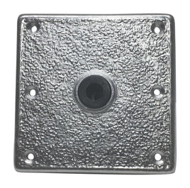 #502BWT 7" Square Bolt In Water Tight Pedestal Base