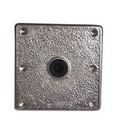 #502WWT 7" Square Weld In Water Tight Pedestal Base