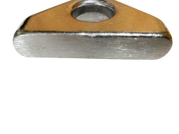 #209 Small Cast Aluminum Flat Bottom Weld On Bow Eye / Tie Down